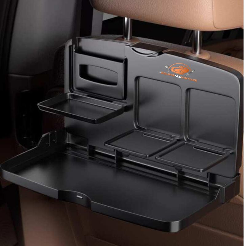 AutoTablex™ | Table de restauration pliable pour passager arrière